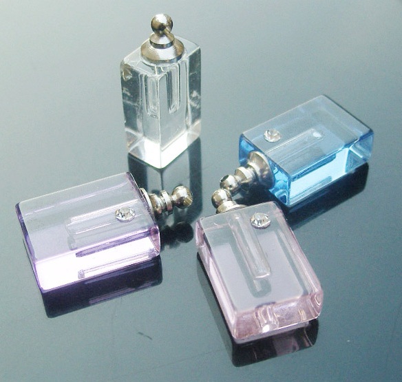Square Crystal Vial